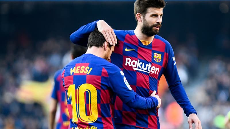 Messi et Piqué