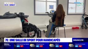 Lyon: une salle de sport adaptée aux personnes handicapées
