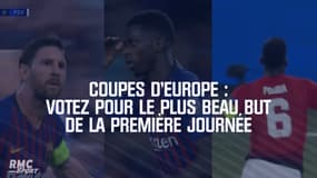 Messi, Dembele, Pogba... Votez pour le plus beau but de la première journée (Ligue des champions et Ligue europa)