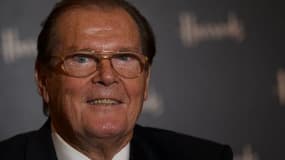 L'acteur britannique Roger Moore, le 11 octobre 2012 à Londres