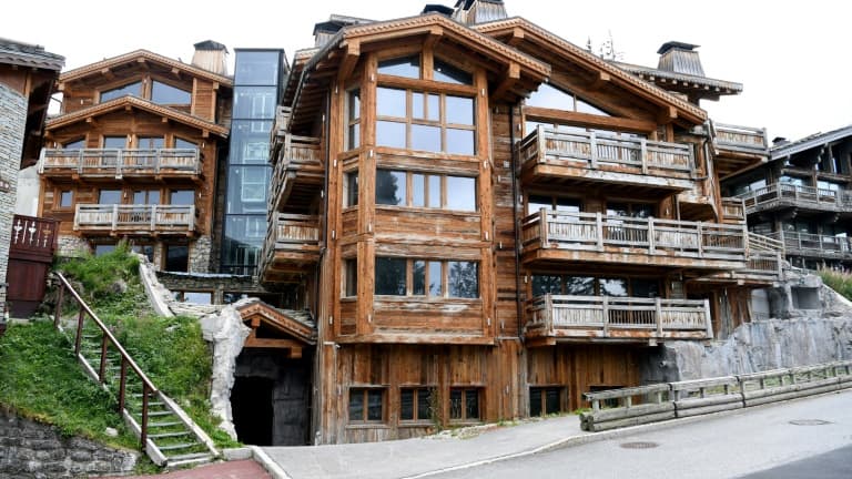 Le chalet "Apopka" à Courchevel, en Savoie, le 5 septembre 2019 Le chalet "Apopka" à Courchevel, en Savoie, le 5 septembre 2019
