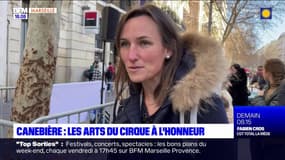 Marseille: les arts du cirque à l'honneur à la Canebière