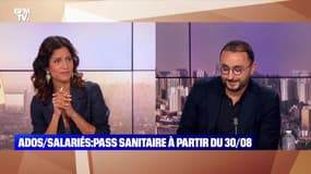 Ados/salariés: Pass sanitaire à partir du 30 août - 13/07