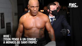 Boxe : Tyson pense à un combat à Monaco ou Saint-Tropez