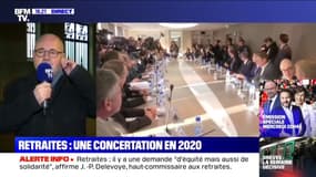 Michel Beaugas (FO) à propos des retraites: "Nous ne souhaitons pas d'une réforme systémique"