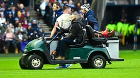 Grégory Alldritt sort sur blessure le 10/02/2024 lors du match Ecosse-France