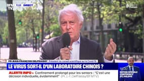 Virus créé en laboratoire: le Pr. Delfraissy se demande "si nous ne sommes pas dans une vision complotiste qui ne relève pas de la science véritable"