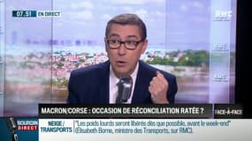 Brunet & Neumann: Emmanuel Macron en Corse, une occasion de réconciliation ratée ? - 08/02