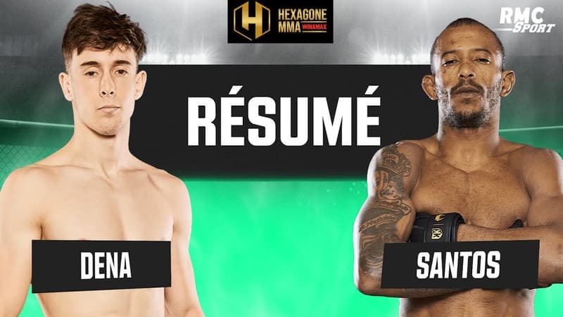 Résumé : Dena vs Santos, qui au tapis au début du 2e round ? (Hexagone MMA)