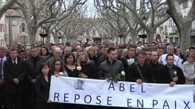 Manifestation en hommage à Abel Chennouf, l'une des victimes de Mohamed Merah.