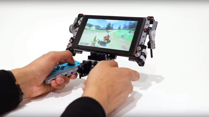 Un YouTubeur a construit des accessoires en légo pour sa Switch