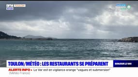 Intempéries dans le Var: les restaurateurs toulonnais sont prêts