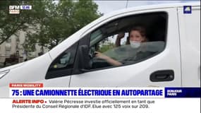 Paris Mobility : Une camionnette électrique en autopartage