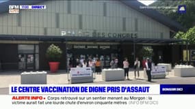 Digne-les-Bains: le centre de vaccination pris d'assaut