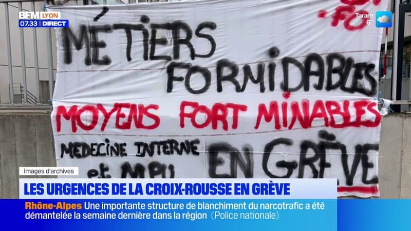 Les urgences de la Croix-Rousse en grève