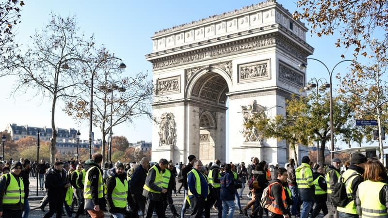 Les gilets jaunes pourraient être de retour sur les Champs-Élysées
