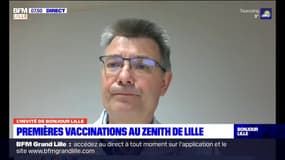 Lille: ce médecin du CHU tire un bilan positif de la première journée de vaccination au Zénith