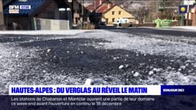 Hautes-Alpes : Du verglas au réveil le matin 