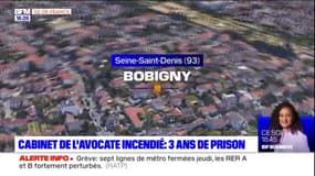 Bobigny: un homme condamné à 3 ans de prison après avoir incendié le cabinet de son avocat