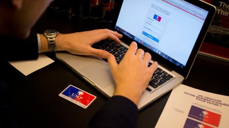 Le vote pour la présidence de l'UMP s'est effectué par voie électronique