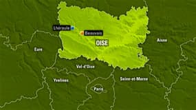 La commune de Lhéraule dans l'Oise