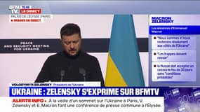 "Ce n'est pas le moment de relâcher la pression sur la Russie", déclare Volodymyr Zelensky