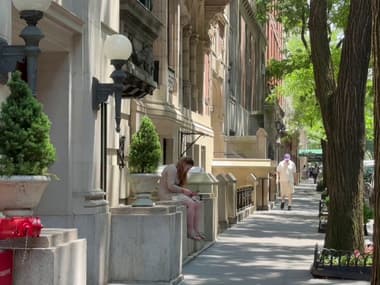 Une rue de Manhattan, à New York, en juin 2025.