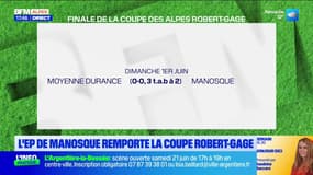 Le Club des Alpes du Sud du lundi 2 juin - L'EP de Manosque remporte la Coupe Robert-Gage