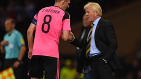 Darren Fletcher (1,83m) et Gordon Strachan (1,68m)