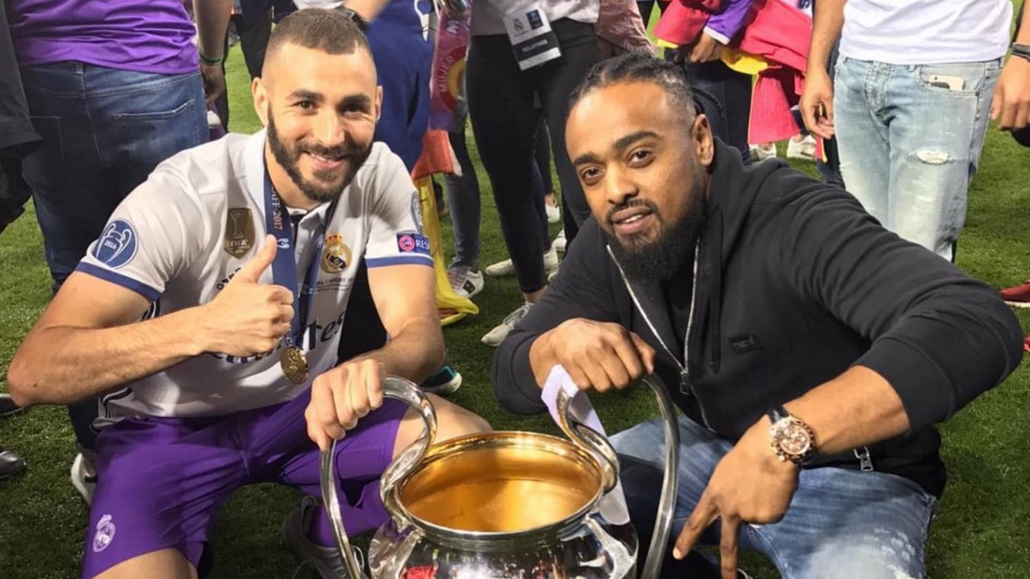 Karim Benzema et Alonzo