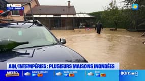 Dagneux: plusieurs maisons inondées après les intempéries qui ont frappé l'Ain