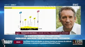Un contre-la-montre autour de Pau ce vendredi sur le Tour de France: François Bayrou promet une étape "très palpitante"