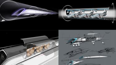 L'Hyperloop n'en est qu'au stade de projet pour l'instant.