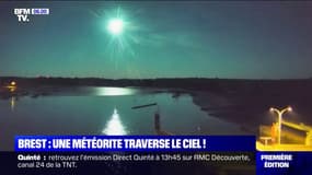Une météorite a traversé le ciel de la Bretagne dimanche soir, peu avant minuit