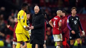 Erik ten Hag après la défaite de Manchester United face au Bayern Munich (0-1) qui élimine le club toutes les Coupes d'Europe, le 12 décembre 2023