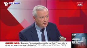 Bruno Le Maire: "Les partenaires sociaux ont raison d'insister sur les salaires"