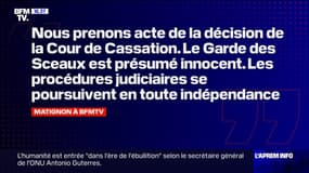 Procès d'Éric Dupond-Moretti: le ministre de la Justice "a toute la confiance de la Première ministre", selon Matignon