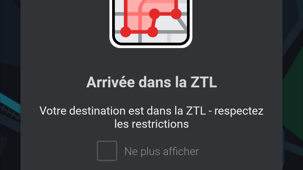 Waze prend en compte la ZTL de Paris