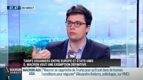 "C'est l'un des objectifs de Macron, c'est de montrer à Trump qu'il a intérêt à rester dans l'ordre mondial multilatéral"