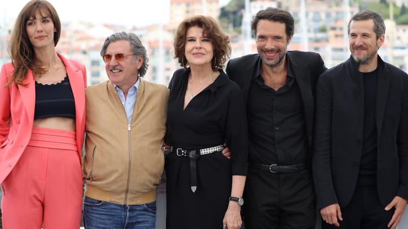 L'équipe de La Belle époque de Nicolas Bedos à Cannes
