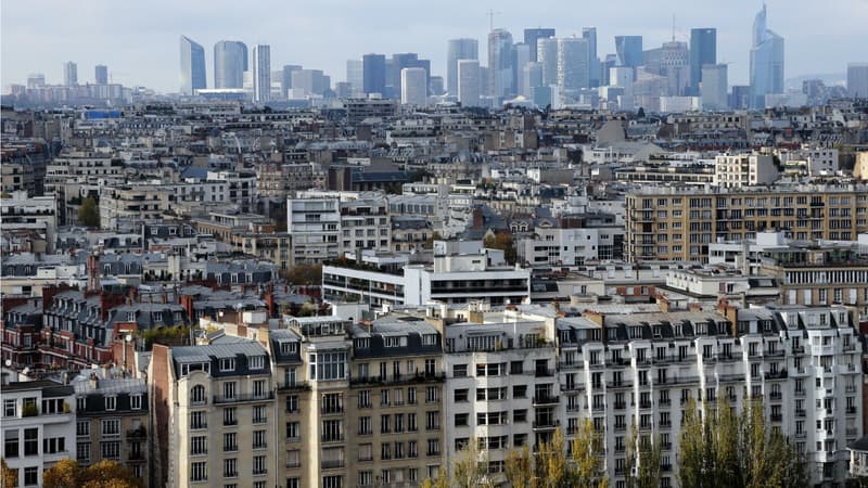Des immeubles à Paris