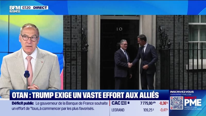 Le monde qui bouge - L'Interview : OTAN, Trump exige un vaste effort aux alliés - 12/06