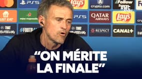 PSG 2-1 Arsenal : "Nous méritons la finale", insiste Luis Enrique