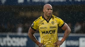 Teddy Thomas lors du match Montpellier-La Rochelle (16-0, Top 14), le 26 octobre 2024