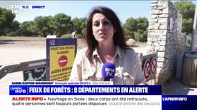 Huit départements en vigilance orange "risque d'incendies": 300 pompiers mobilisés dans l'Hérault