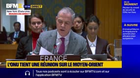 "L'avenir de Gaza et de la Cisjordanie sont indissociables", estime Jérôme Bonnafont, représentant permanent de la France auprès de l'ONU qui se dit "préoccupé" par la situation en Cisjordanie