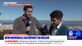 "Une communion superbe": un journaliste BFM Marseille Provence a porté la flamme olympique