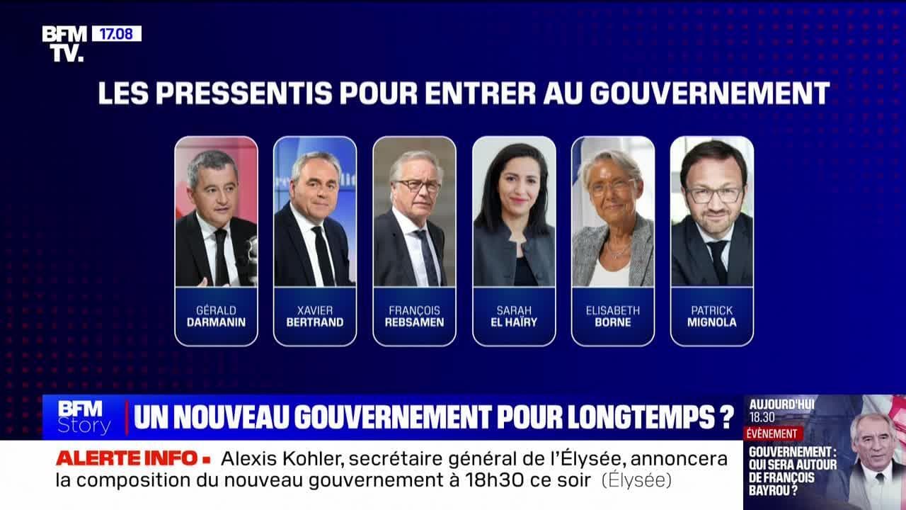 Story 1 Le nouveau gouvernement annoncé à 18h30 23/12