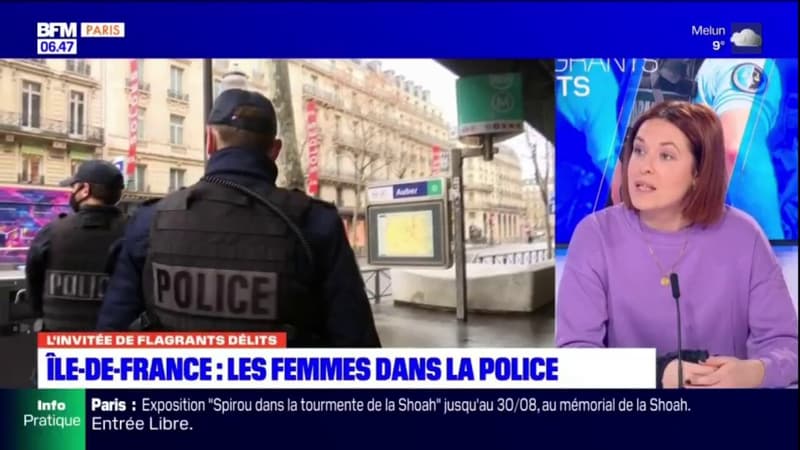 Les femmes dans la police : "Soit vous passez la main à votre collègue masculin, soit vous continuer à diriger l'interpellation."