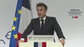 Emmanuel Macron estime que l'Europe ne doit pas se "séparer" de la Chine sur le plan économique